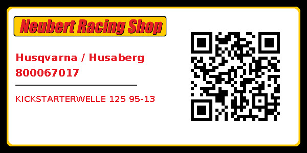 Husqvarna / Husaberg 800067017