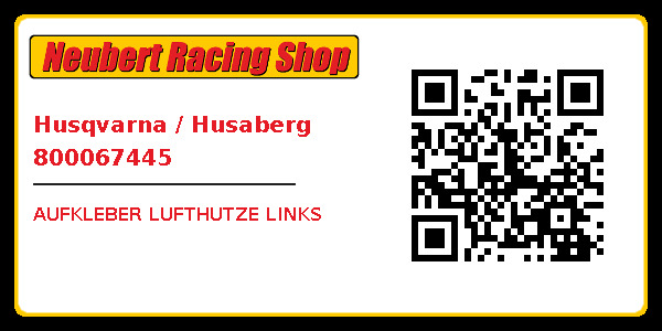 Husqvarna / Husaberg 800067445