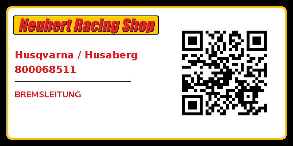 Husqvarna / Husaberg 800068511