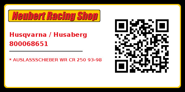 Husqvarna / Husaberg 800068651