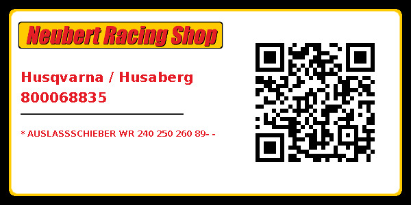 Husqvarna / Husaberg 800068835