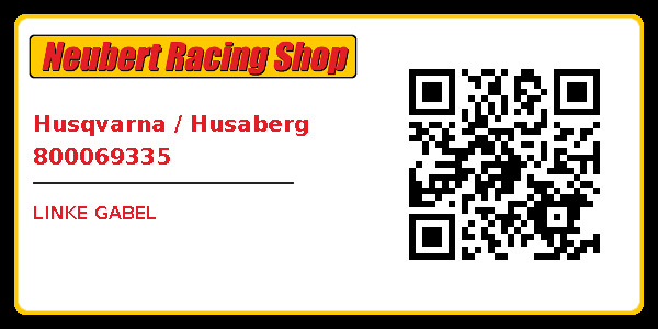 Husqvarna / Husaberg 800069335
