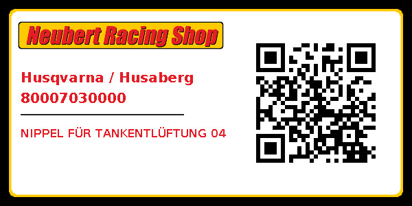 Husqvarna / Husaberg 80007030000