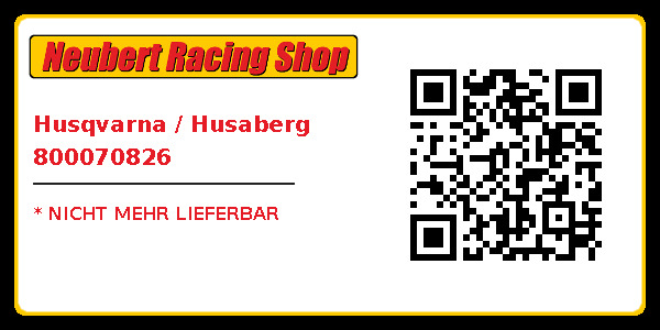 Husqvarna / Husaberg 800070826