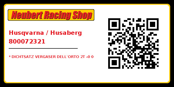 Husqvarna / Husaberg 800072321