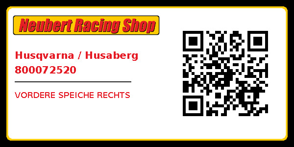 Husqvarna / Husaberg 800072520