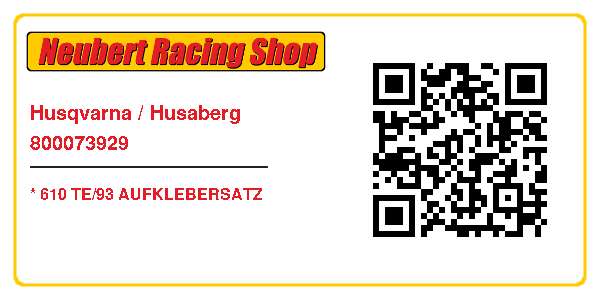 Husqvarna / Husaberg 800073929