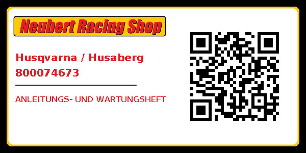 Husqvarna / Husaberg 800074673