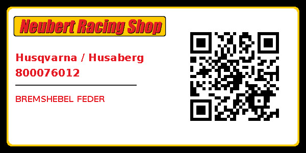 Husqvarna / Husaberg 800076012
