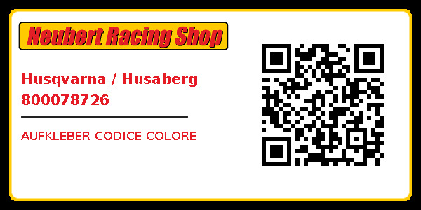 Husqvarna / Husaberg 800078726