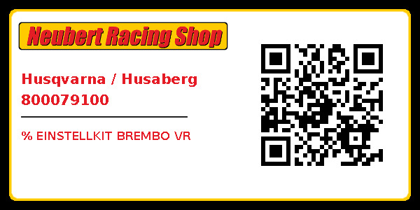 Husqvarna / Husaberg 800079100