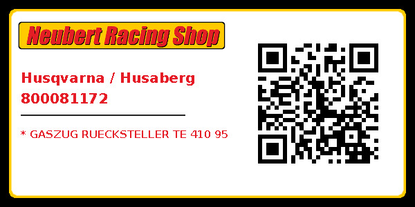 Husqvarna / Husaberg 800081172
