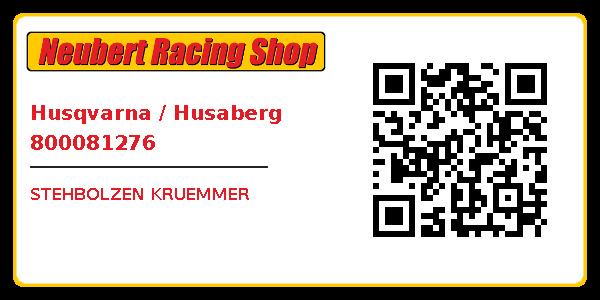 Husqvarna / Husaberg 800081276