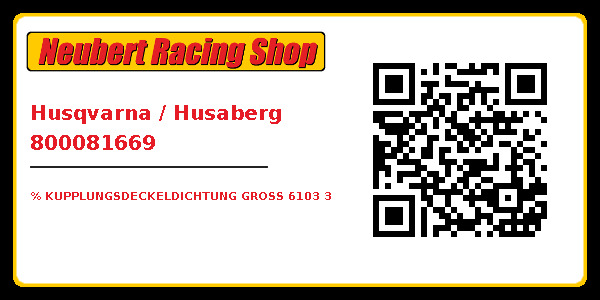 Husqvarna / Husaberg 800081669