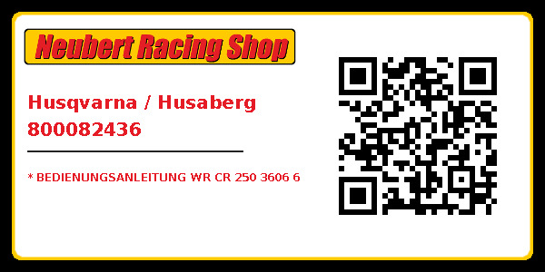 Husqvarna / Husaberg 800082436