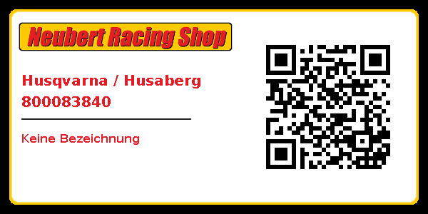 Husqvarna / Husaberg 800083840