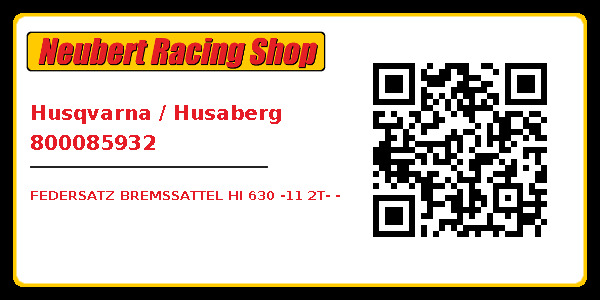 Husqvarna / Husaberg 800085932