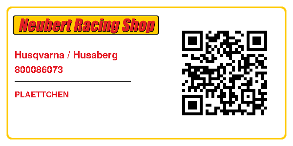 Husqvarna / Husaberg 800086073