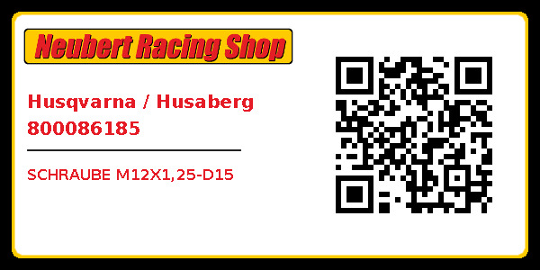 Husqvarna / Husaberg 800086185
