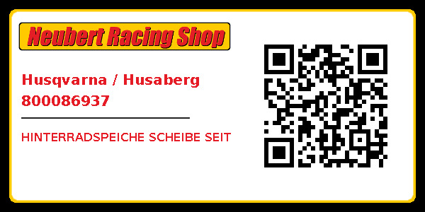 Husqvarna / Husaberg 800086937