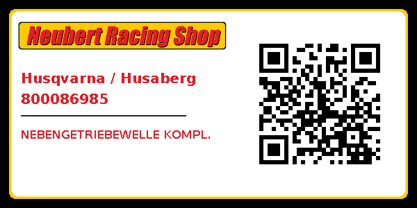 Husqvarna / Husaberg 800086985