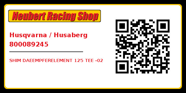 Husqvarna / Husaberg 800089245