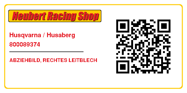 Husqvarna / Husaberg 800089374