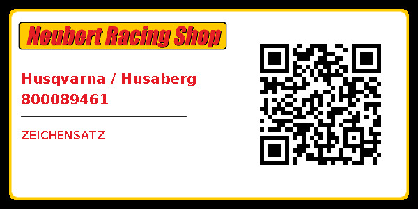 Husqvarna / Husaberg 800089461