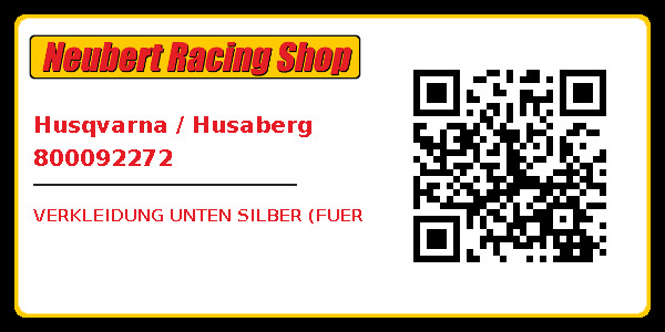 Husqvarna / Husaberg 800092272