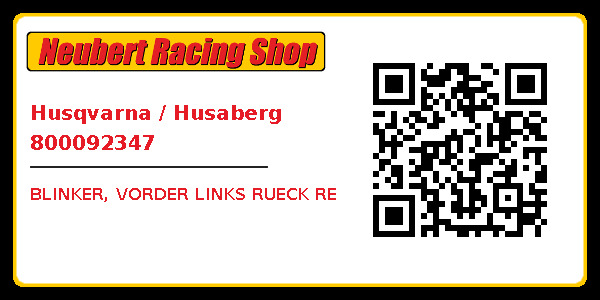 Husqvarna / Husaberg 800092347