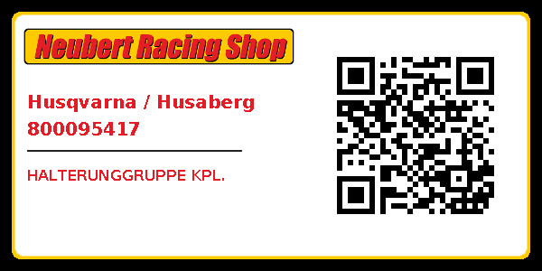 Husqvarna / Husaberg 800095417
