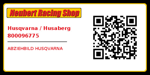 Husqvarna / Husaberg 800096775