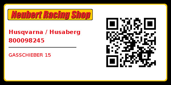 Husqvarna / Husaberg 800098245