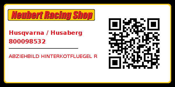 Husqvarna / Husaberg 800098532