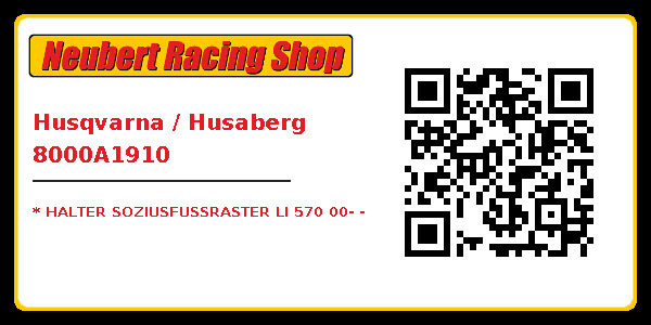 Husqvarna / Husaberg 8000A1910