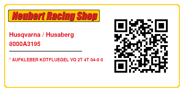 Husqvarna / Husaberg 8000A3195