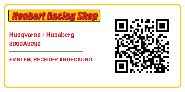 Husqvarna / Husaberg 8000A9092