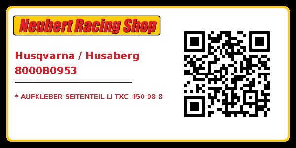 Husqvarna / Husaberg 8000B0953
