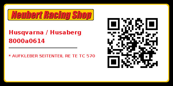 Husqvarna / Husaberg 8000a0614