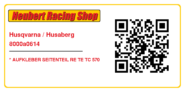 Husqvarna / Husaberg 8000a0614