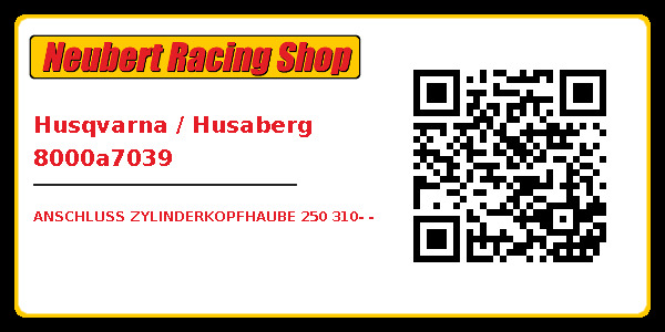Husqvarna / Husaberg 8000a7039