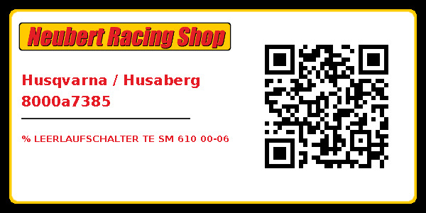Husqvarna / Husaberg 8000a7385