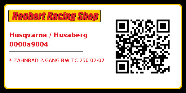 Husqvarna / Husaberg 8000a9004