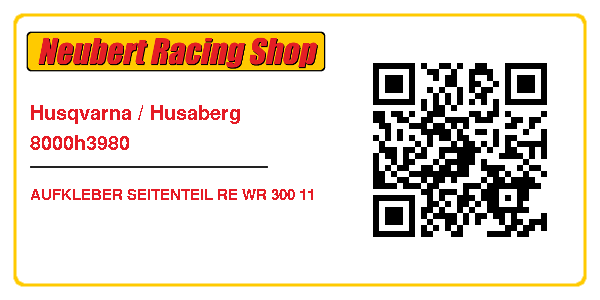 Husqvarna / Husaberg 8000h3980