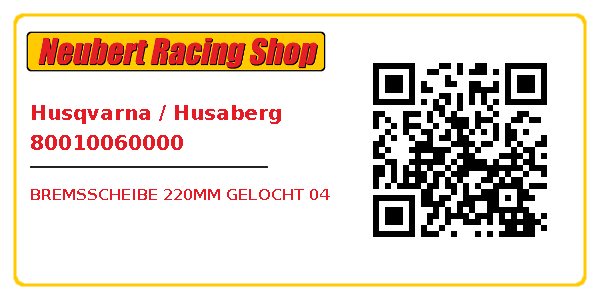 Husqvarna / Husaberg 80010060000