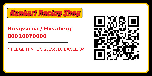 Husqvarna / Husaberg 80010070000