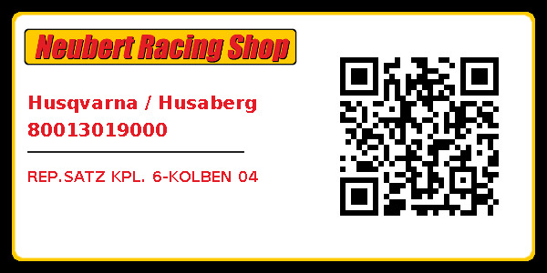 Husqvarna / Husaberg 80013019000