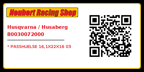 Husqvarna / Husaberg 80030072000