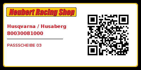 Husqvarna / Husaberg 80030081000