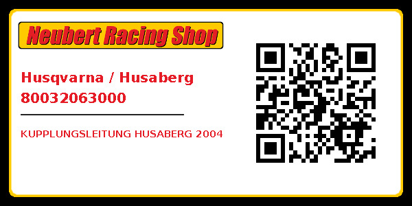 Husqvarna / Husaberg 80032063000